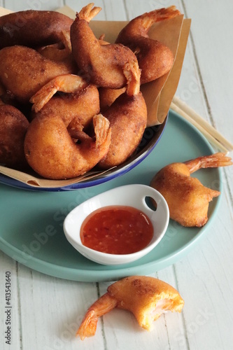 beignets de crevette