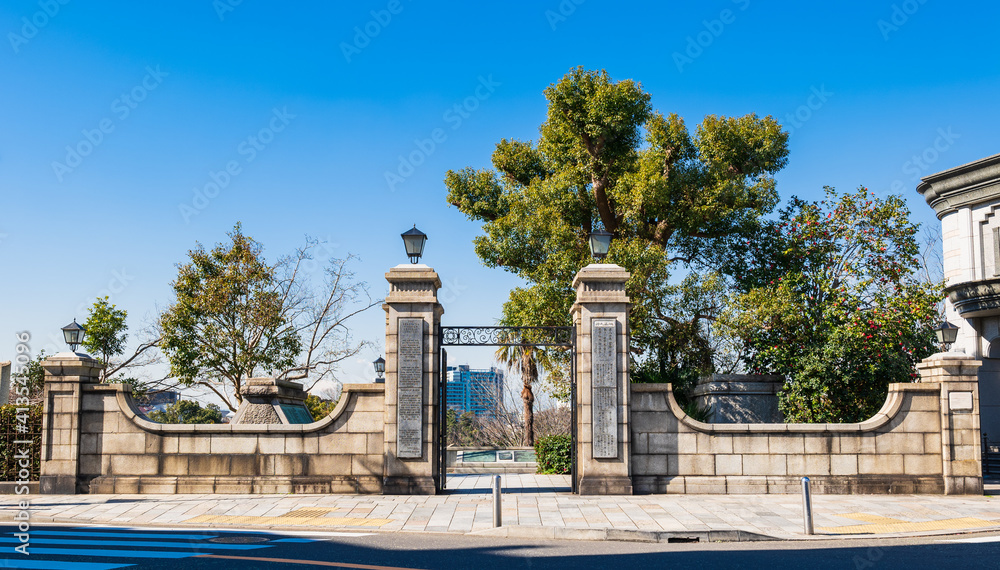 Obraz premium 横浜 山手外国人墓地 ワイド
