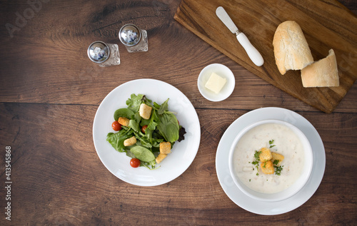 A Bowl of Clam Chowder Soup...