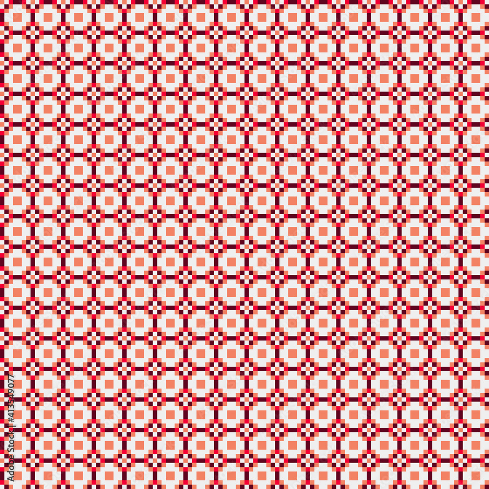 Abstract Cross Pattern generative computational art illustration Abstract Cross Pattern generative computational art illustration