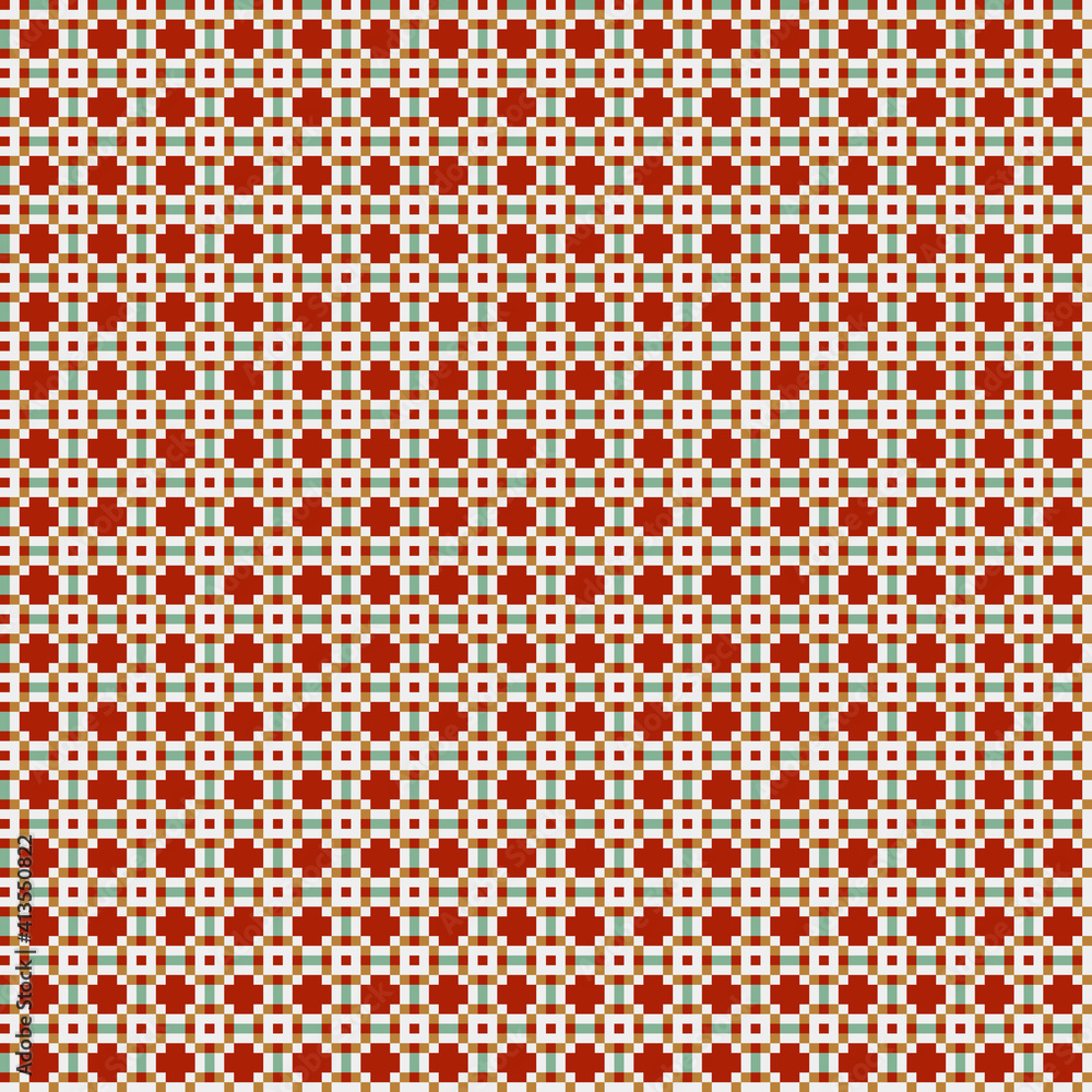 Abstract Cross Pattern generative computational art illustration Abstract Cross Pattern generative computational art illustration