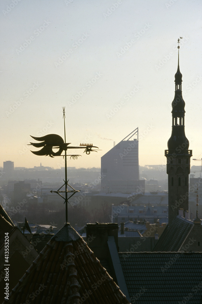 Fototapeta premium Weather Vane, Tallinn, Estonia