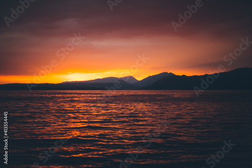 Lake Garda at dusk