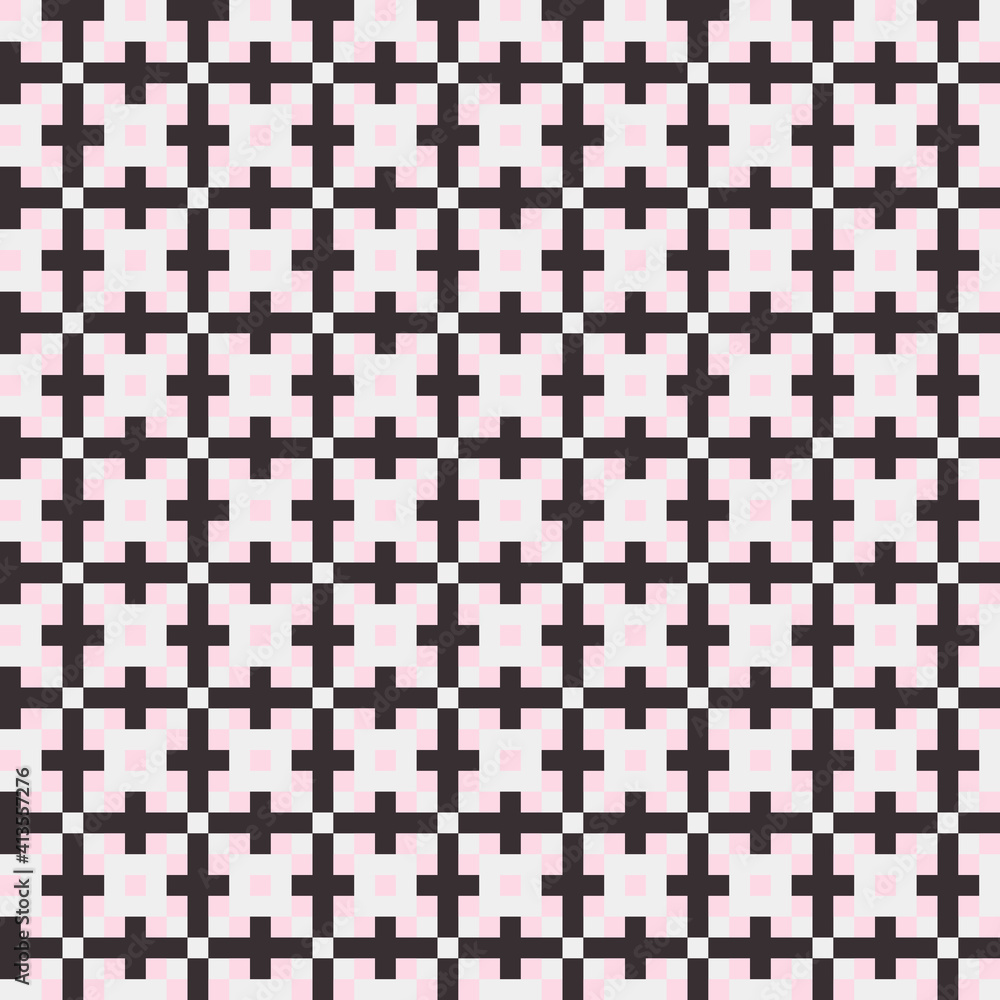 Abstract Cross Pattern generative computational art illustration Abstract Cross Pattern generative computational art illustration