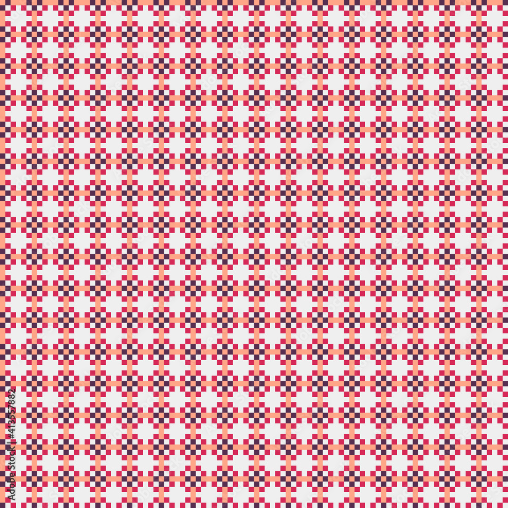 Abstract Cross Pattern generative computational art illustration Abstract Cross Pattern generative computational art illustration