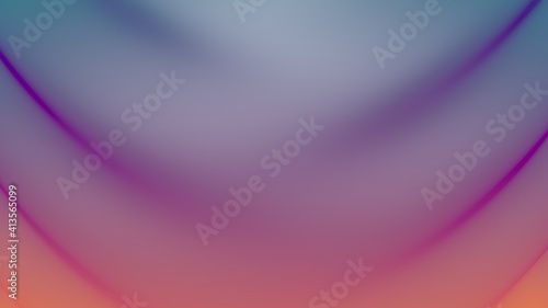 Colorful pastel 3D dynamic abstract light and shadow artistic wavy motion animate futuristic texture pattern background © 168 Studio