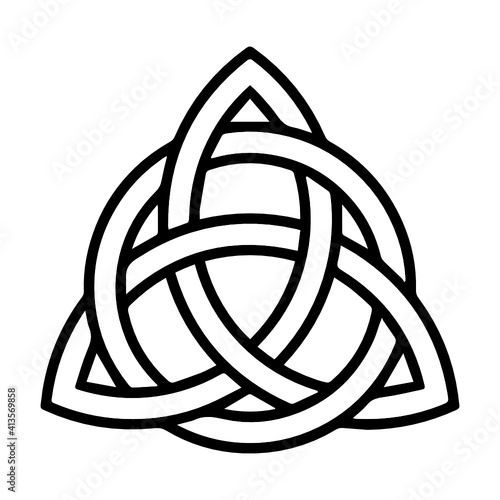 Celtic Triangular Pattern