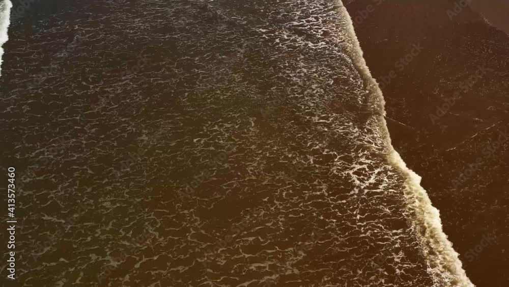 Drone flies over the Playa Tortuga beach in Costa Rica 4K Drone flies over the Playa Tortuga beach in Costa Rica 4K