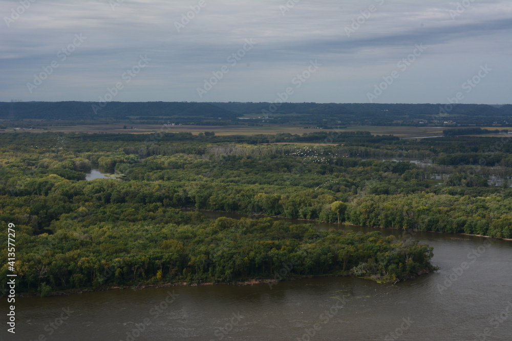 Mississippi River valley backwaters