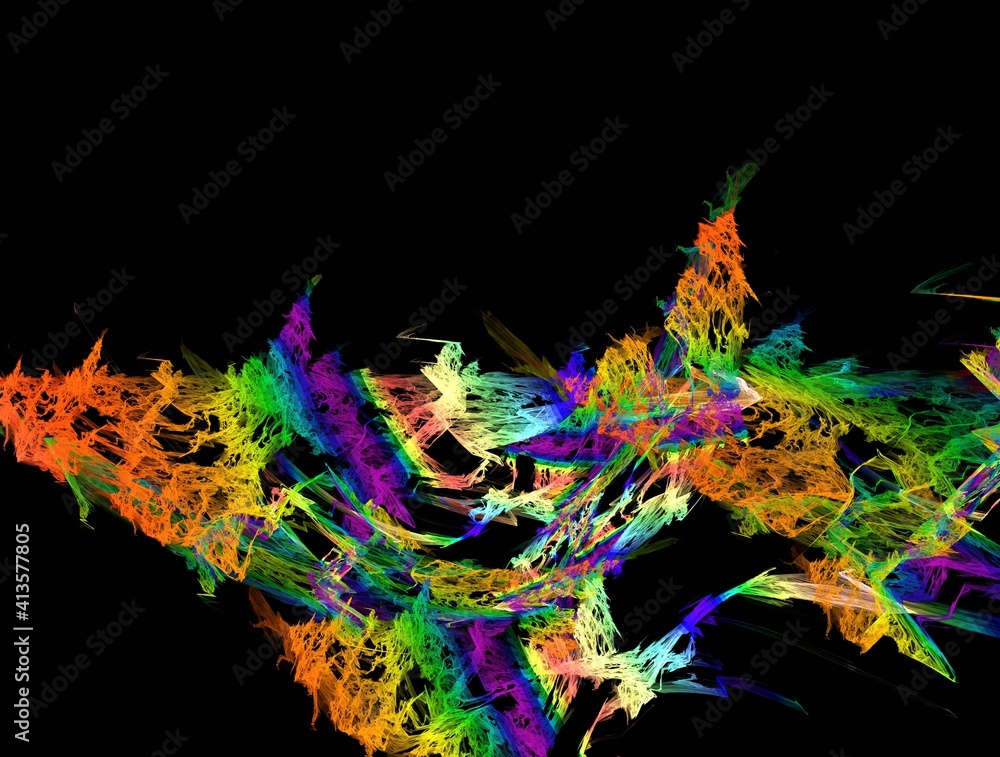 Imaginatory fractal background Image Imaginatory fractal background Image