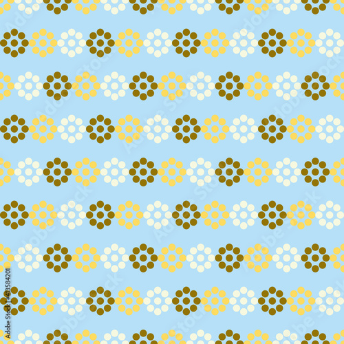 background with pattern in children's style