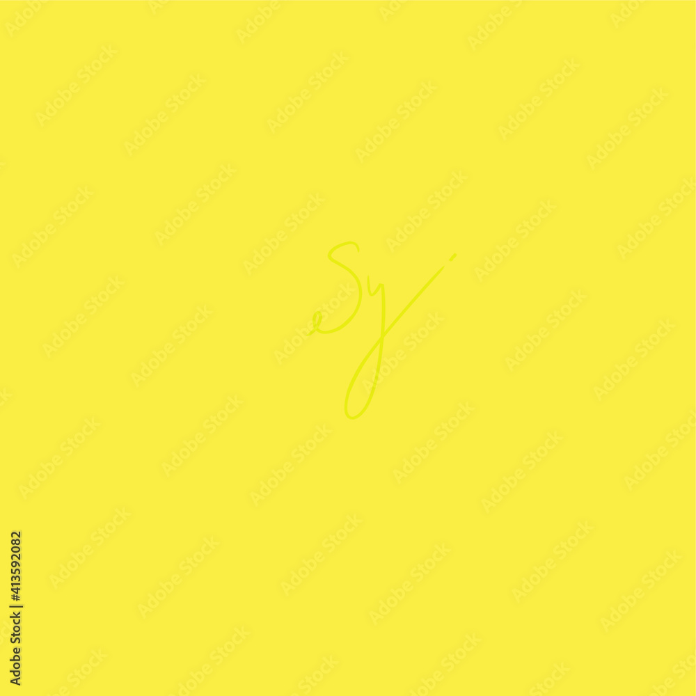 Initial Sybeauty monogram and elegant logo design Initial Sybeauty monogram and elegant logo design
