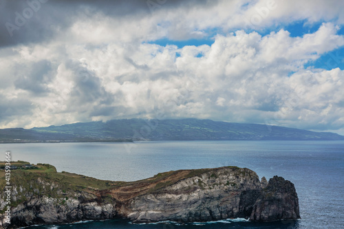  Amazing atlantic ocean view with rocks of Sao Miguel island © Kushch Dmitry