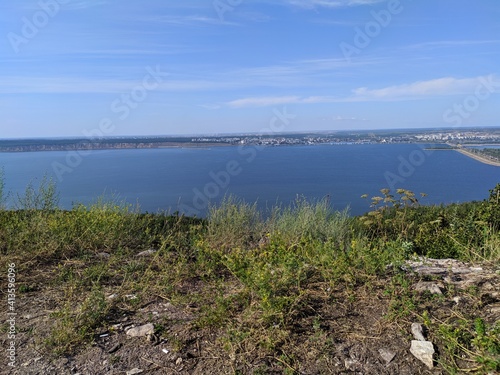 view of the river and city