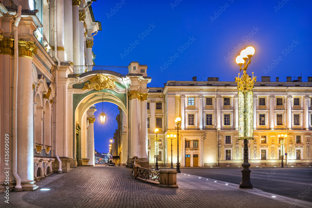 Winter Palace on Palace Square in St. Petersburg Winter Palace on Palace Square in St. Petersburg
