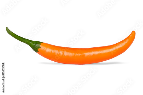Canvas Print Chili orange