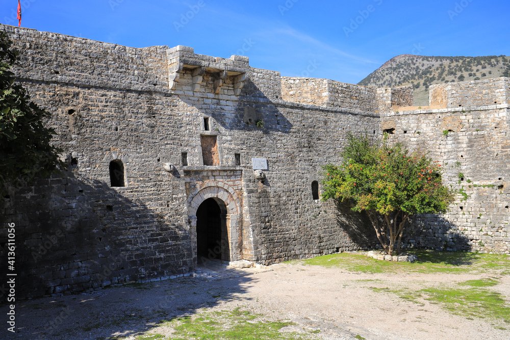 Fortress castle of Ali Pasha Tepelena at Porto Palermo
