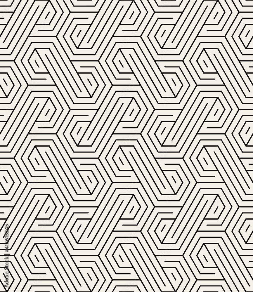 Vector seamless pattern. Modern stylish texture. Repeating geometric tiles with linear grid. Thin monochrome trellis. Trendy graphic design. Can be used as swatch for illustrator. Vector seamless pattern. Modern stylish texture. Repeating geometric tiles with linear grid. Thin monochrome trellis. Trendy graphic design. Can be used as swatch for illustrator.