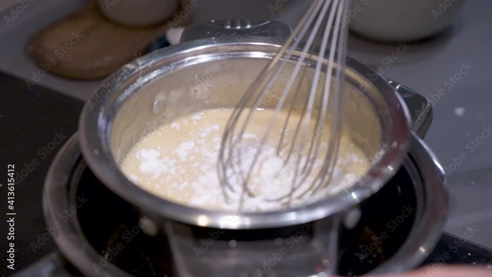 preparing the dough for honeycake preparing the dough for honeycake