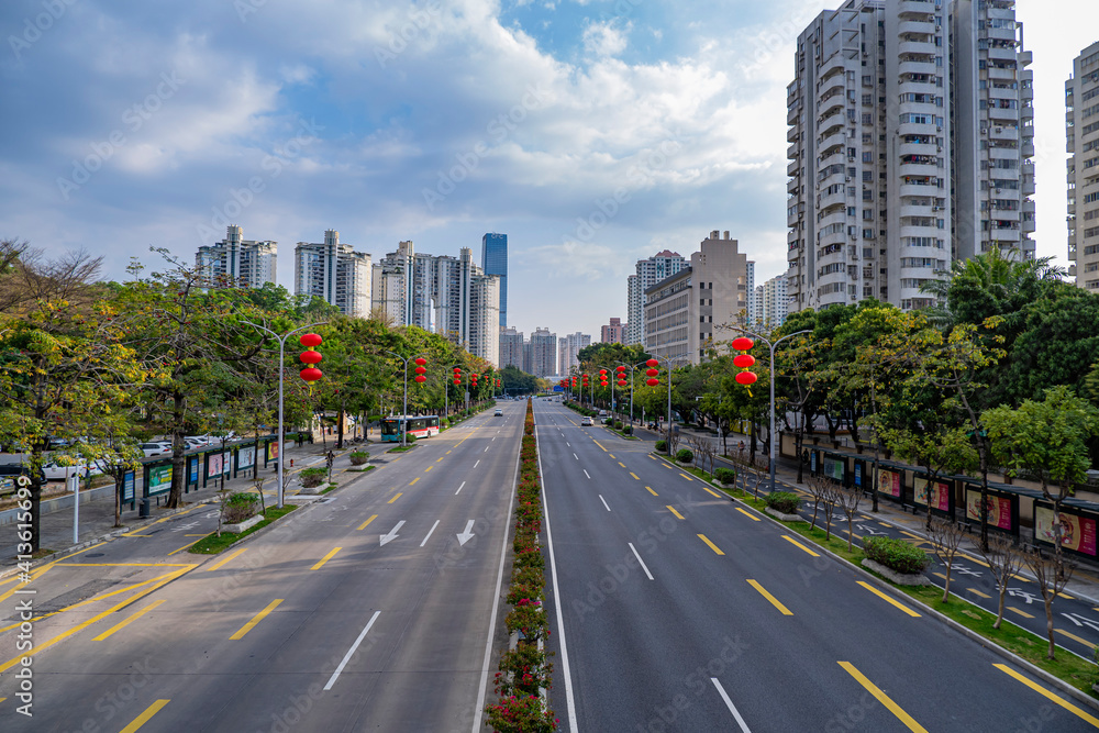 Architecture in Futian District, Shenzhen