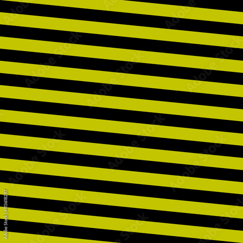 Black and yellow diagonal lines. Vector bee lines.