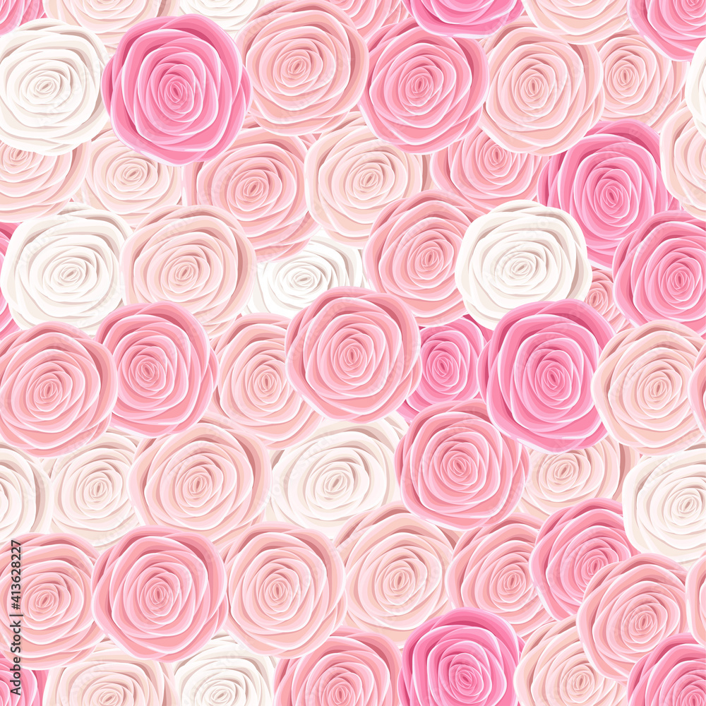 pink roses seamless pattern. Flowers texture for fabric, wrapping, wallpaper. Decorative print. pink roses seamless pattern. Flowers texture for fabric, wrapping, wallpaper. Decorative print.