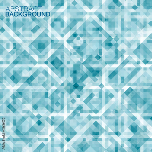 Abstract gray background of squares. Geometric texture. Halftone effect. Vector illustration. Eps 10