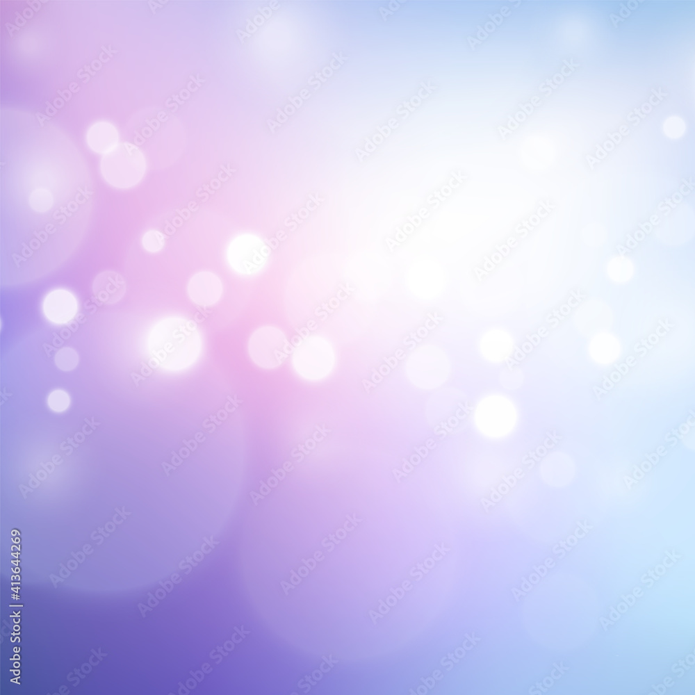 Abstract Pastel blue lilac gradient background. Blurred light backdrop with bokeh effect. Vector illustration for your graphic design, banner, poster, website Abstract Pastel blue lilac gradient background. Blurred light backdrop with bokeh effect. Vector illustration for your graphic design, banner, poster, website