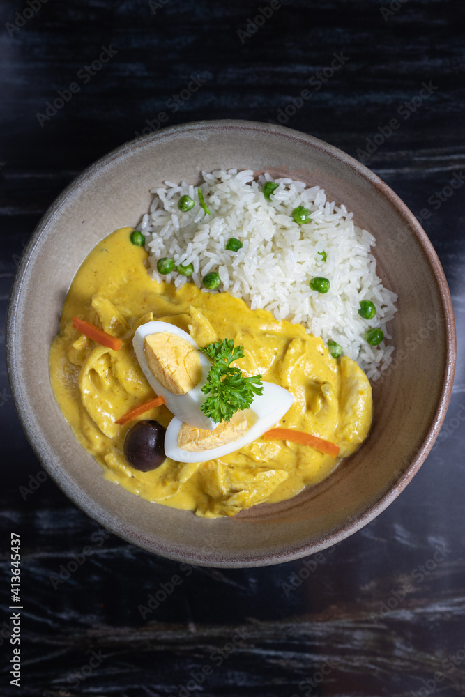 Comida Peruana - Aji de Gallinda Comida Peruana - Aji de Gallinda