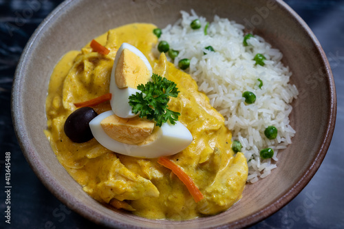 Aji de Gallina - Comida Peruana