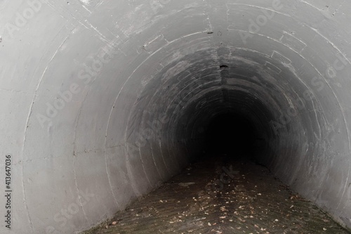 Tunnel in the city underground