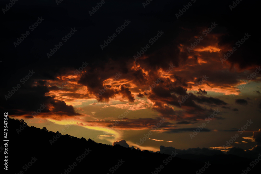 Obraz premium atardecer 