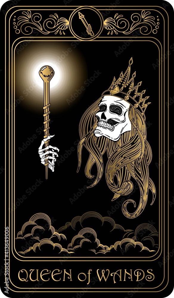 The Queen of Wands Tarot Card