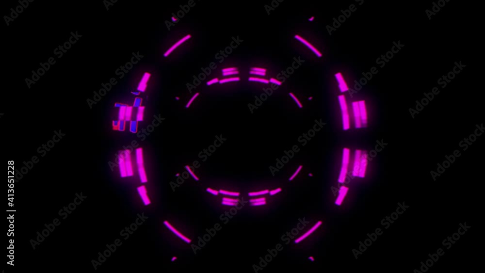 Hi Tech Circle. Digital ring Hi Tech Circle. Digital ring