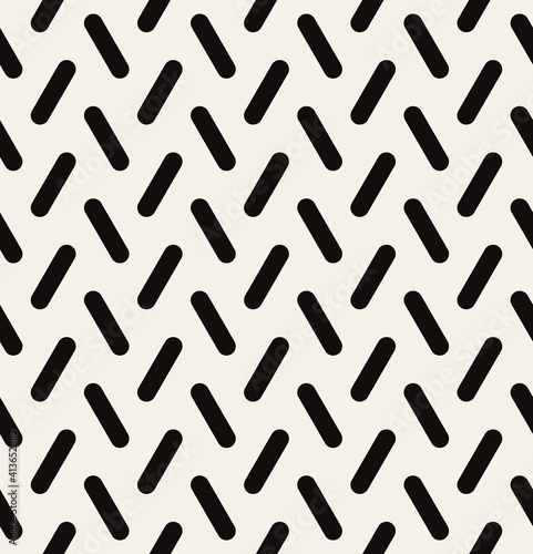 Vector seamless pattern. Modern stylish texture. Striped geometric tiles. Minimalistic linear diagonal background. Can be used as swatch for illustrator. 