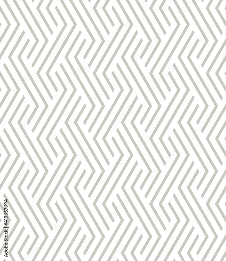 Vector seamless pattern. Modern stylish texture. Repeating geometric background. Striped hexagonal grid. Light beige tileable design. Can be used as swatch for illustrator. Vector seamless pattern. Modern stylish texture. Repeating geometric background. Striped hexagonal grid. Light beige tileable design. Can be used as swatch for illustrator.