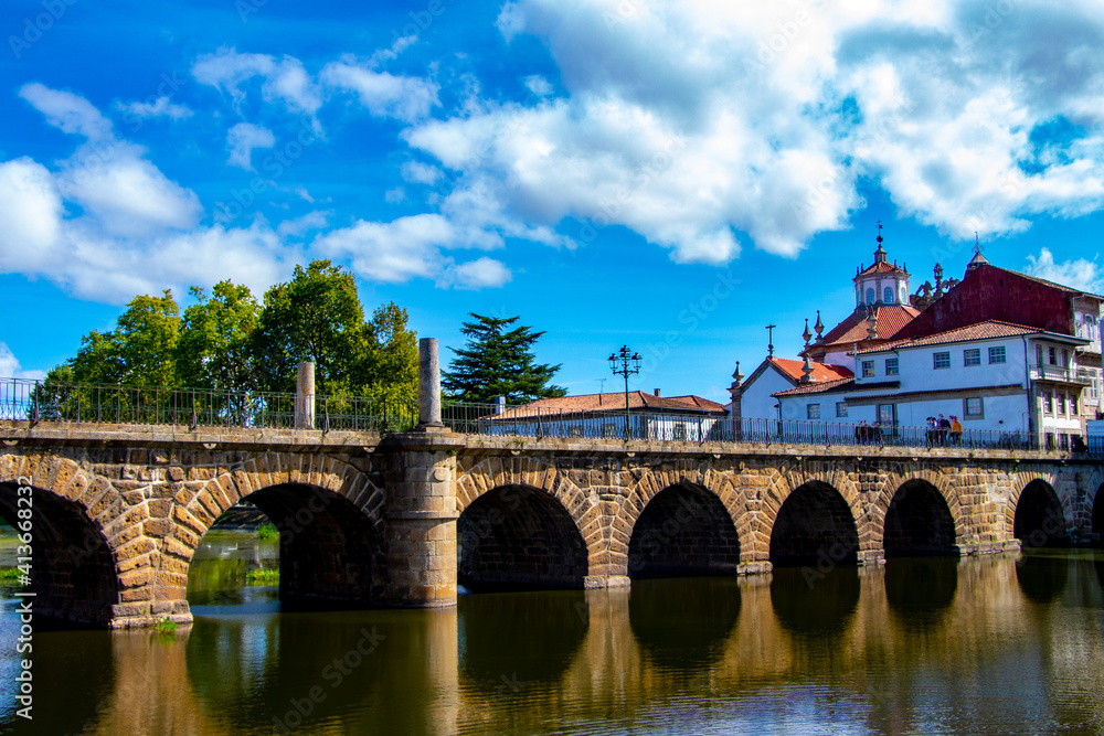 bridge in chaves, portugal