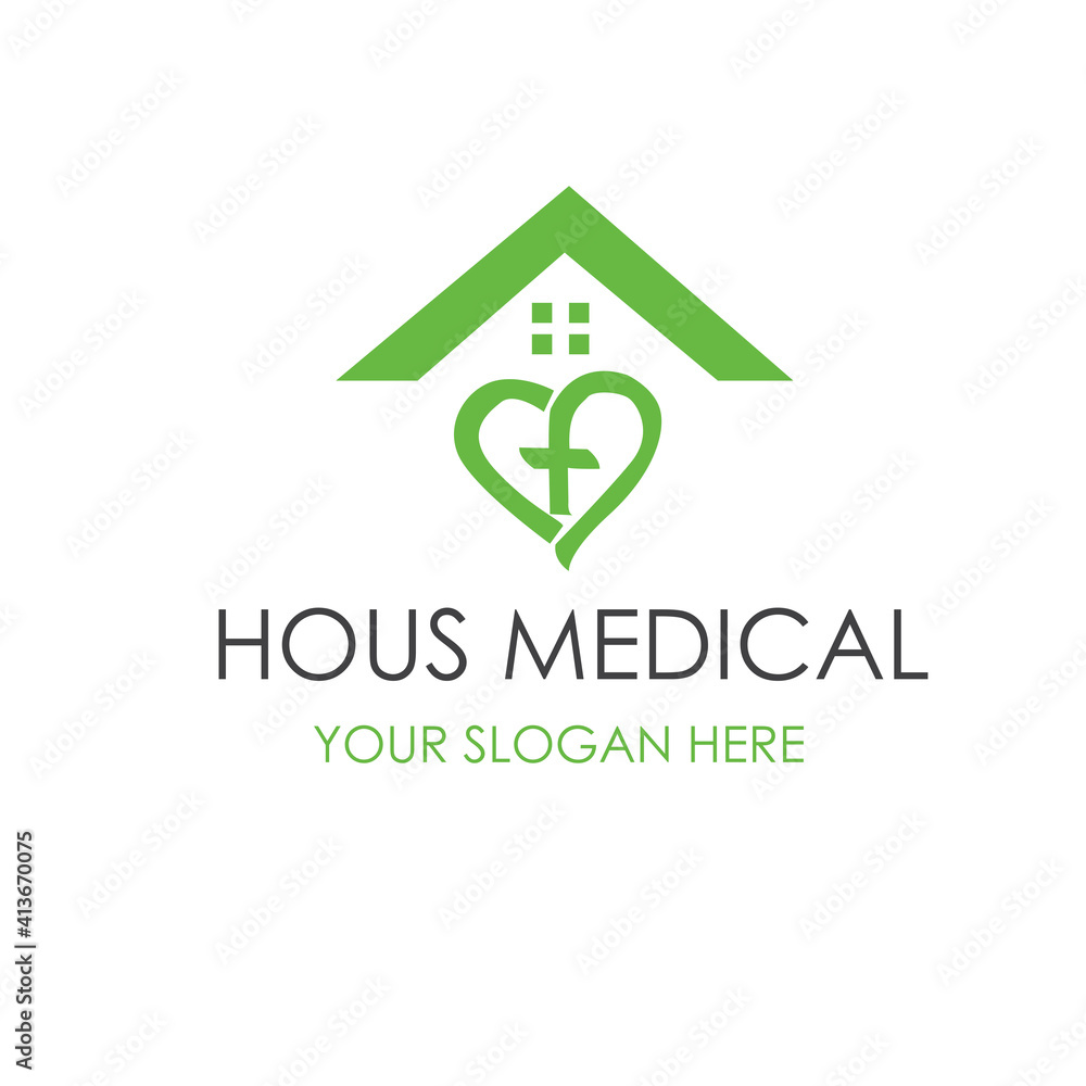 Vector illustration of a cross. Medical symbol. Clinic house for the health care. Nursing home. Vector illustration of a cross. Medical symbol. Clinic house for the health care. Nursing home.