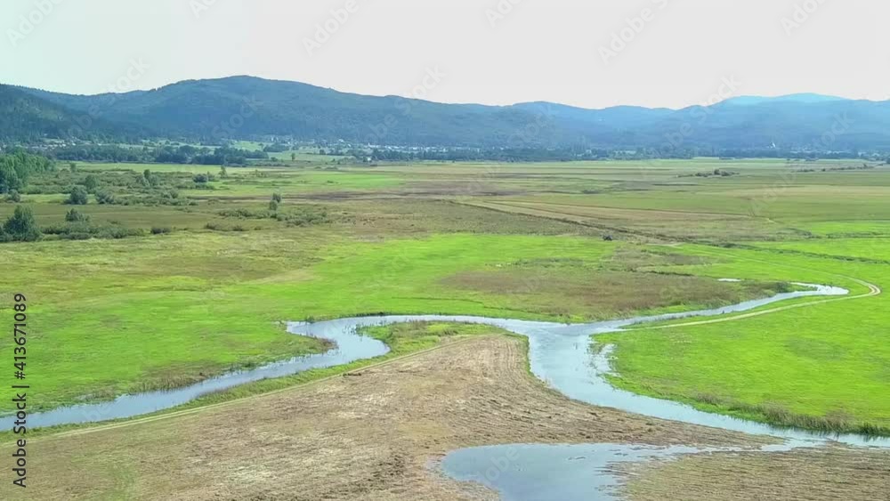 Aerial View Over Intermittent Lake At Lake Cerknica In Slovenia. Follow Show Aerial View Over Intermittent Lake At Lake Cerknica In Slovenia. Follow Show