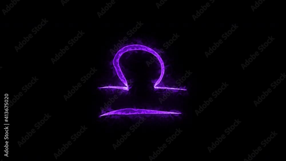 The Libra zodiac symbol, horoscope sign lighting effect purple neon glow. Royalty high-quality free stock of Libra signs isolated on black background. Horoscope, astrology icons with simple style The Libra zodiac symbol, horoscope sign lighting effect purple neon glow. Royalty high-quality free stock of Libra signs isolated on black background. Horoscope, astrology icons with simple style