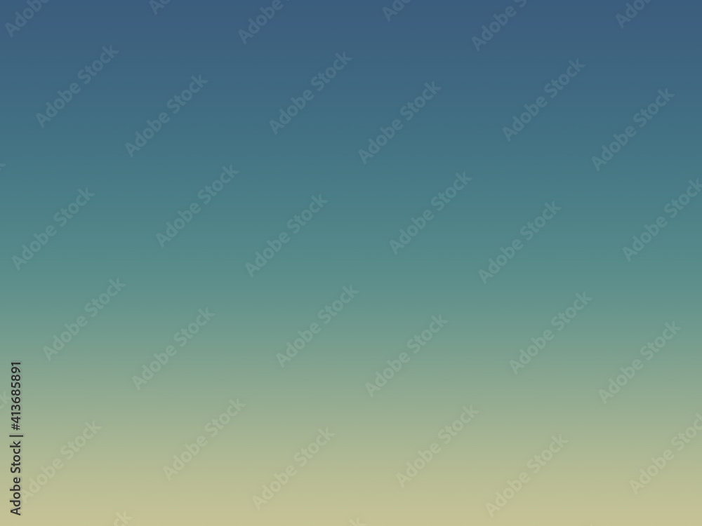 Abstract illustration of yellow and blue gradient background