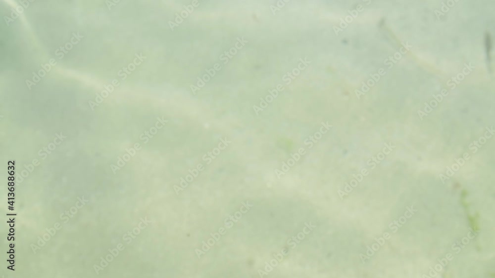 Turquoise sea water with sun reflections from above Turquoise sea water with sun reflections from above