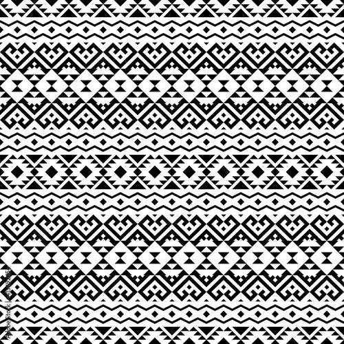 Seamless ethnic pattern texture background