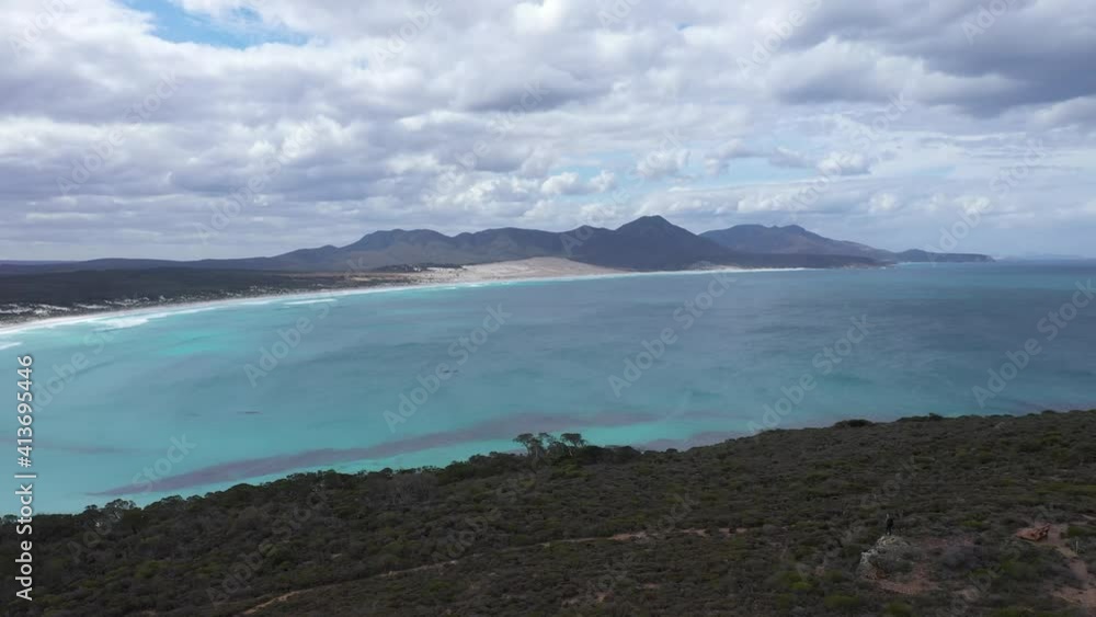 Aerial view of Western Australian coastline in Fitzgerald River National Park Aerial view of Western Australian coastline in Fitzgerald River National Park