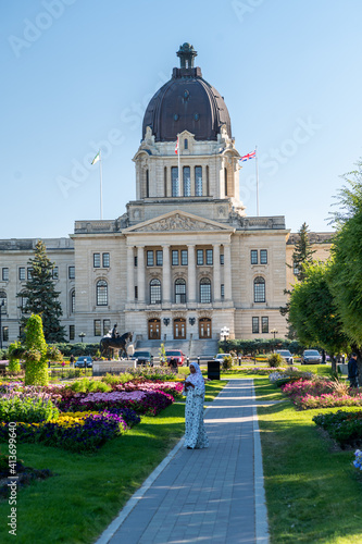 Legislative Building in Regina, Canada photo