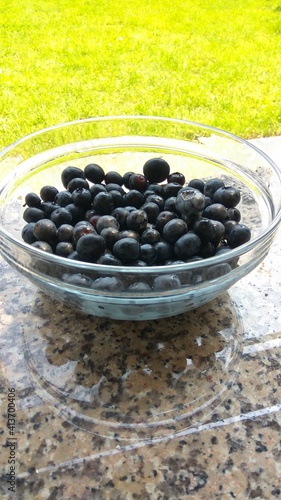 bowl of blueberries