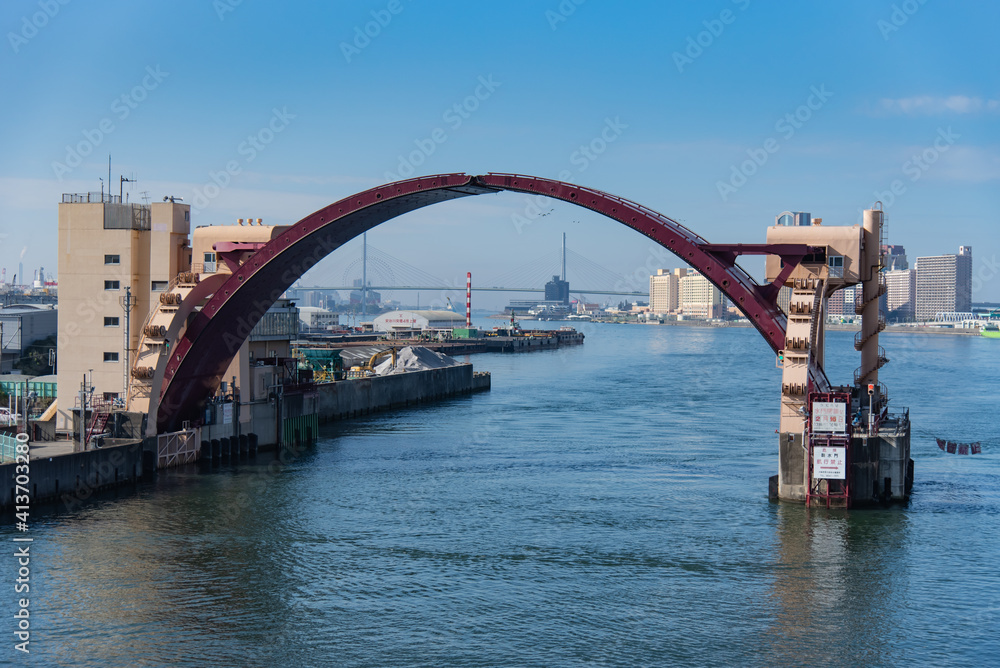 Obraz premium 安治川水門