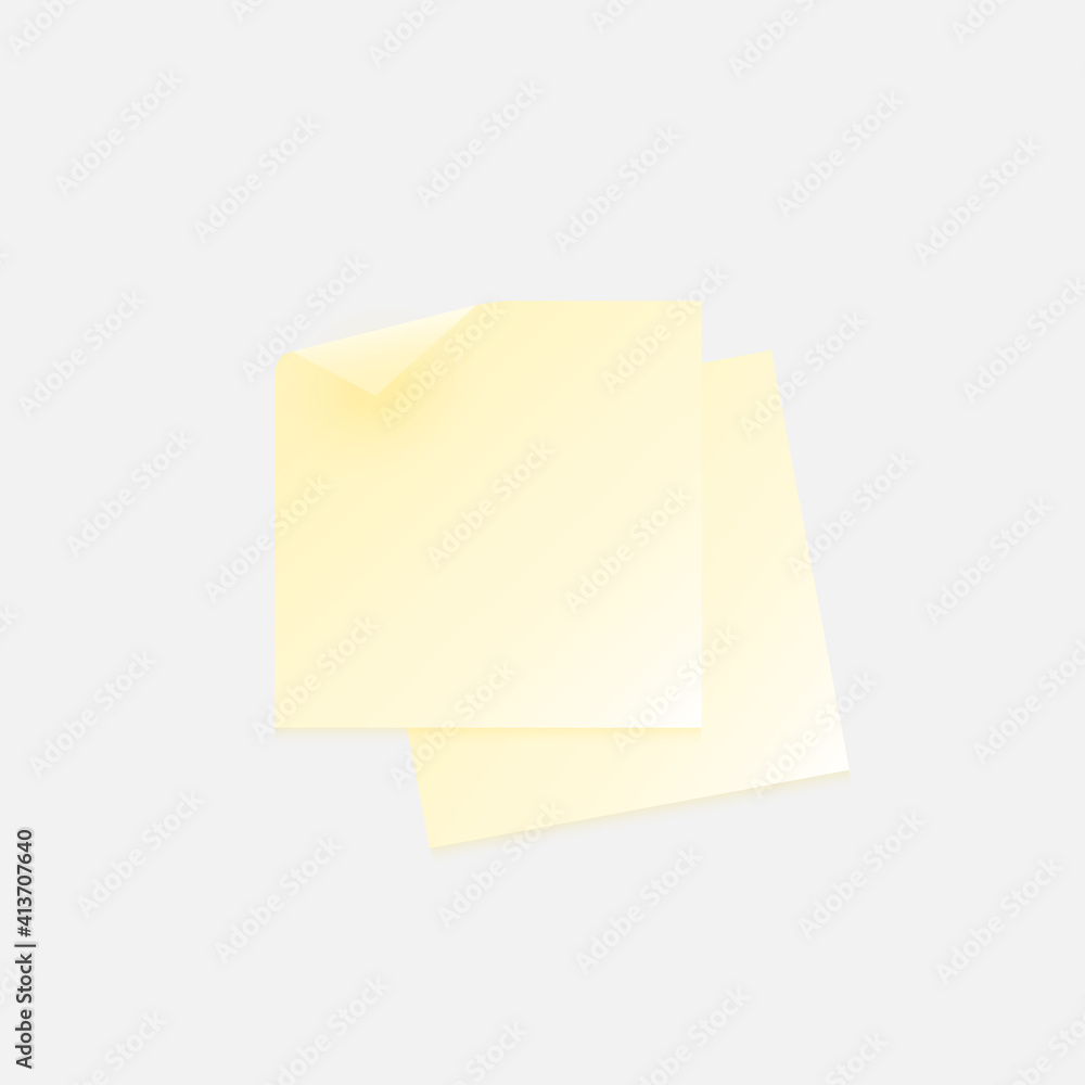 Yellow sticky notes on grey background. Yellow sticky notes on grey background.