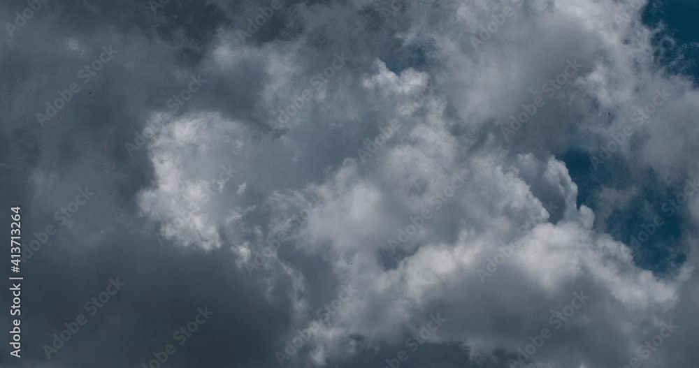 Beautiful Time-lapse of clouds formation moving fast before the rain Beautiful Time-lapse of clouds formation moving fast before the rain