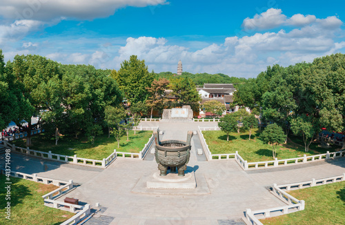 Wallpaper Mural The bronze tripod of Huqiu mountain in Suzhou, Jiangsu Province, China Torontodigital.ca